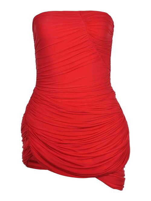 Dress Made Of Cupro Blend