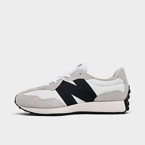 Big Kids 327 Casual Shoes in Silver Birch/Black