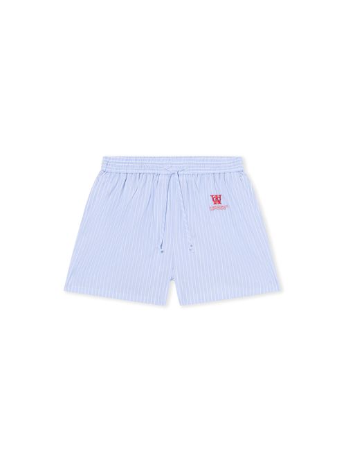 Striped Poplin Shorts - Female Shorts Kentucky Blue