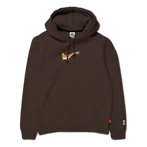 SB Orange Label x Oski Fleece Skate Hoodie 'Baroque Brown'