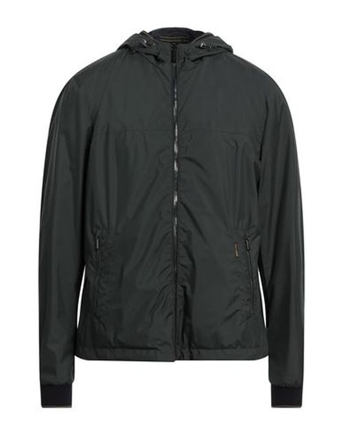 Man Jacket Dark green Size 38 Polyester, Polyamide, Elastane