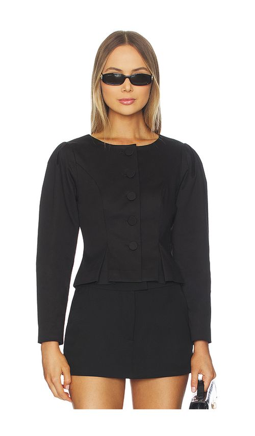 MAJORELLE Corrine Jacket in Black. XL also in L, M, S