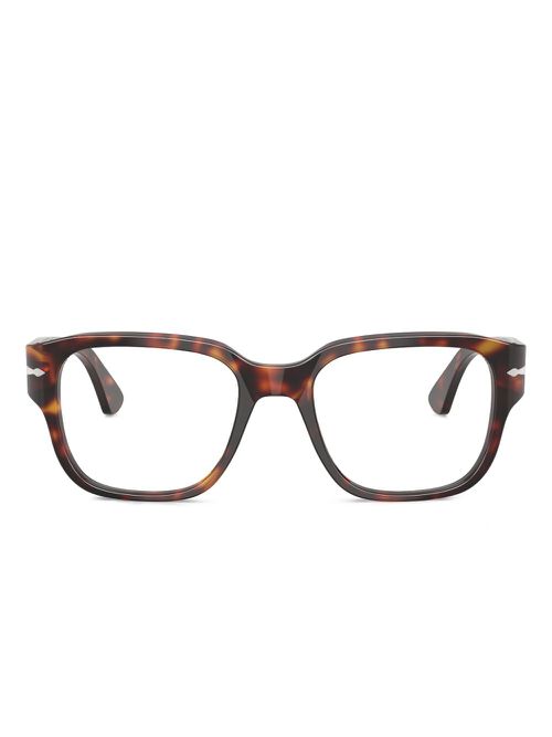 Persol wayfarer-frame glasses - Brown
