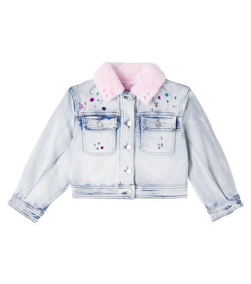 X Disney embellished denim jacket