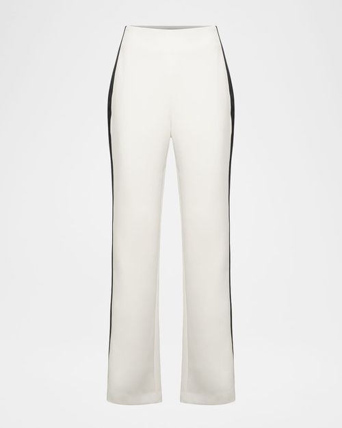 Slim Crepe Tux Pants