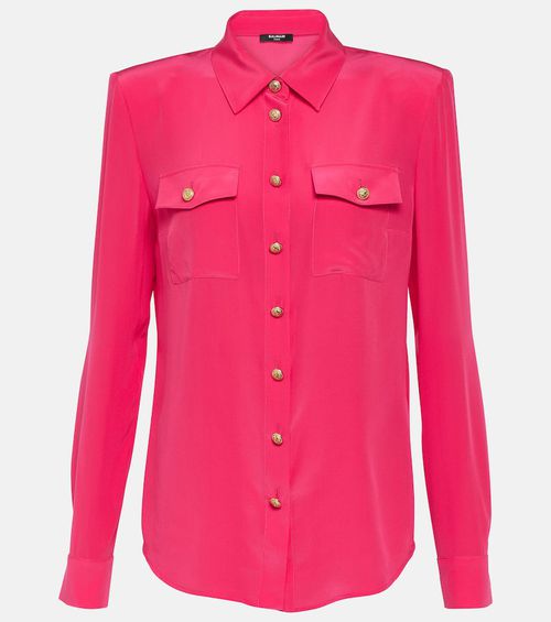 Silk crêpe de chine shirt
