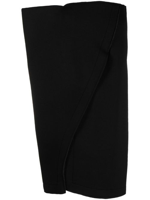 Slip-on tube skirt - Black