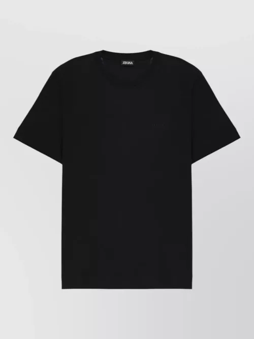 Zegna - logo crew neck short sleeve t-shirt