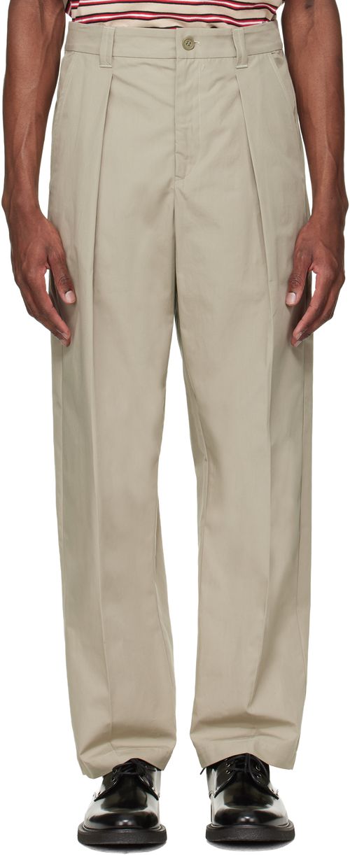 Khaki Renato Trousers