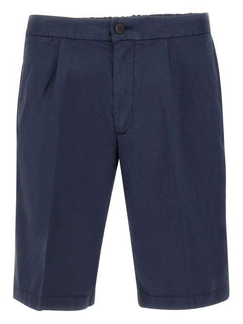 Pleated shorts - Blue