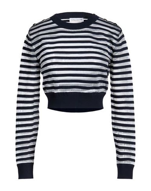 Woman Top Navy Size S Viscose, Polyester, Polyamide