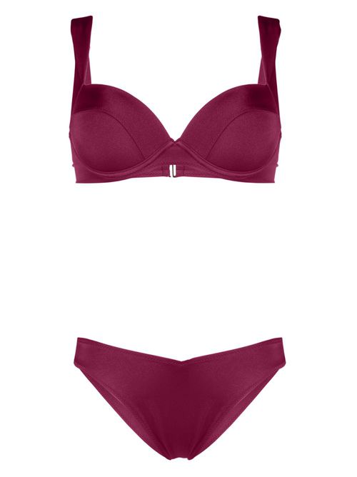 Underwired-bra bikini set - Pink