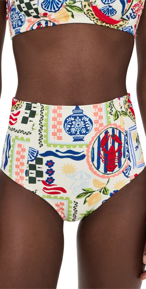 Swim Bikini Bottoms Coastal Conversation