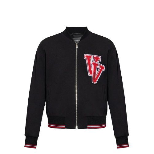 Virgin Wool Bomber Jacket — Black