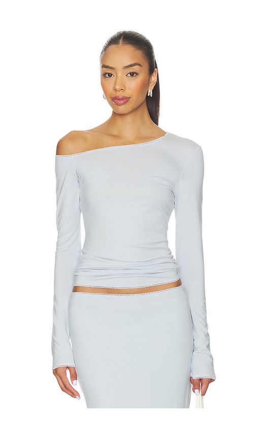 The Line by K Adrira Top in Baby Blue. - M also in