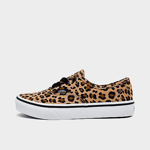 Little Kids Authentic Casual Shoes in Leopard Tan