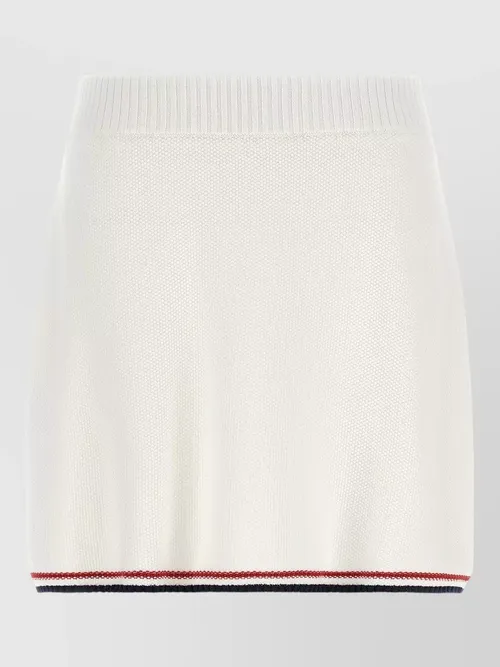 Brunello Cucinelli - active line piquet knit mini skirt
