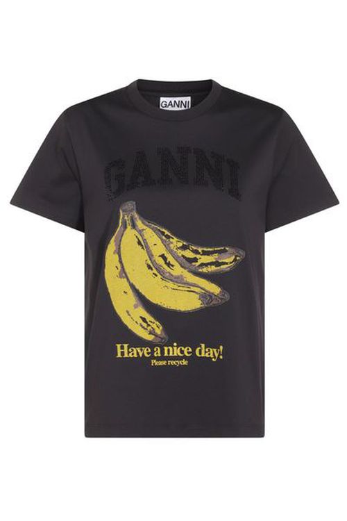 Ganni Banana Graphic T-Shirt