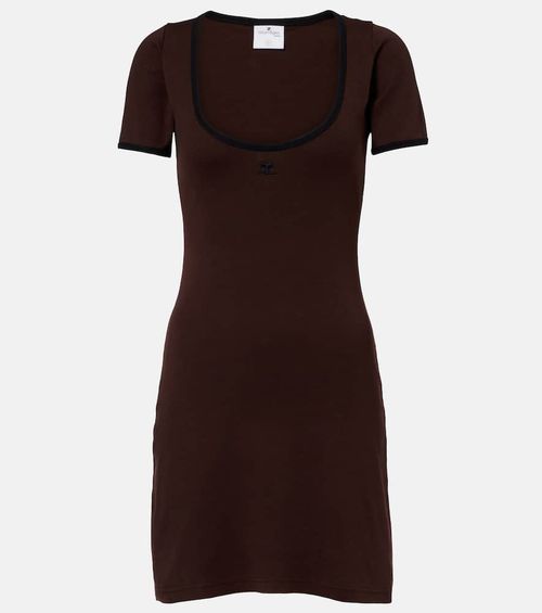 Courrèges Holistic cotton minidress