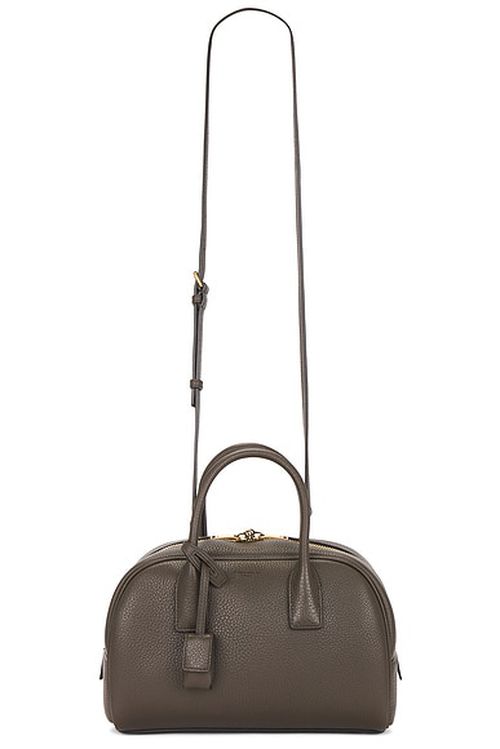 Saint Laurent Small Sac De Jour Supple Boston Bag in Light Musk - Brown. a