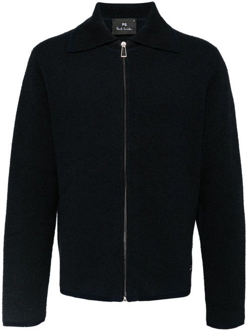 Zipped cardigan - Blue