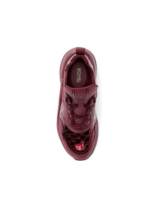 Olympia Trainer Sneaker — Cherry