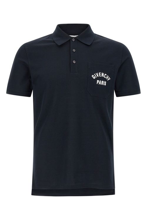 Pocket Embroidery Polo Shirt