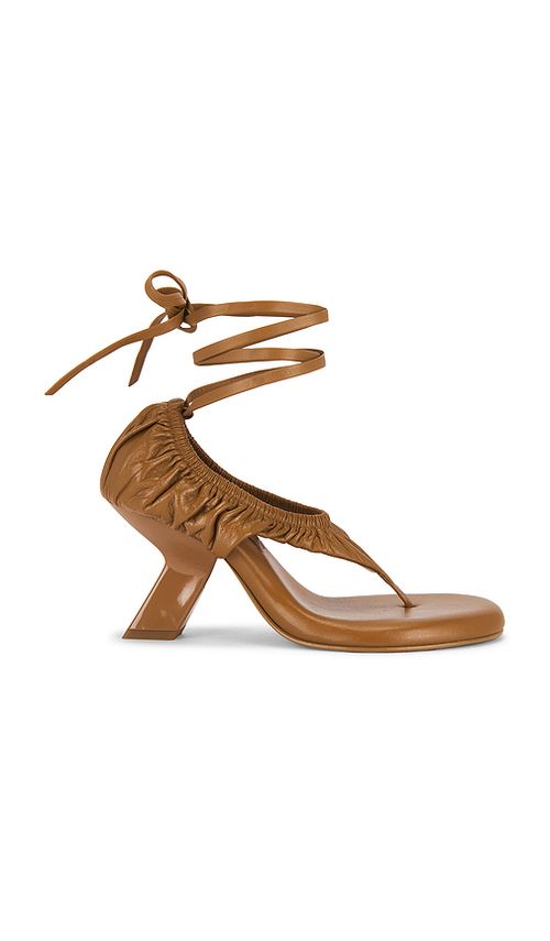 Nora Lozza Flip Ruchi Sandal in Brown. - 7 also