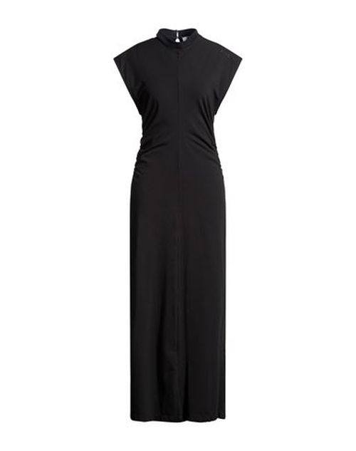 Woman Maxi dress Black Size XS Cotton, Elastane
