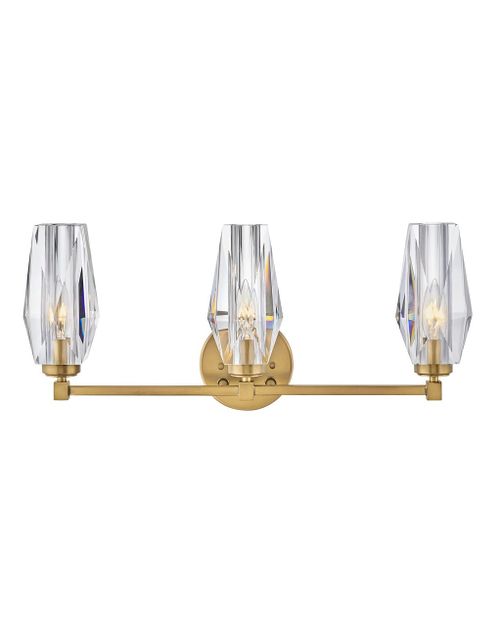 Heritage Brass LED Vanity from the Ana Collection