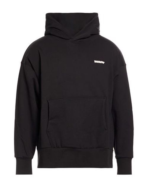 Man Sweatshirt Black Size L Cotton, Polyester
