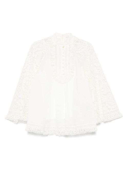 ZIMMERMANN Ascension blouse - Neutrals