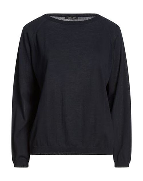 Woman Sweater Midnight blue Size 10 Cotton