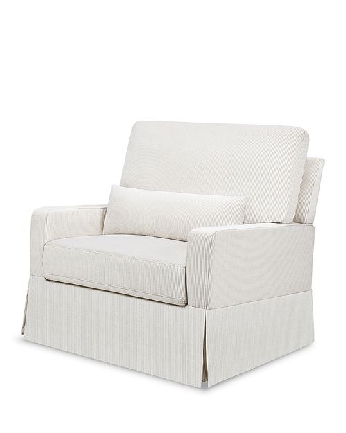 Crawford Pillowback Chair and a Half Comfort Swivel Glider