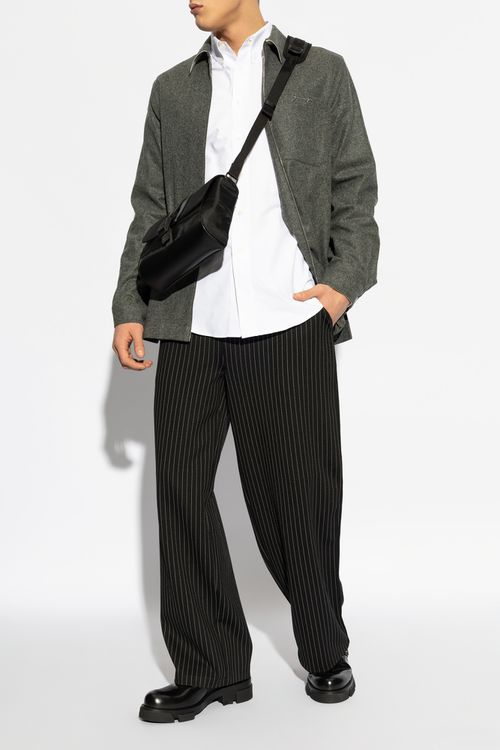 Shirt With Monogram, Men's, White