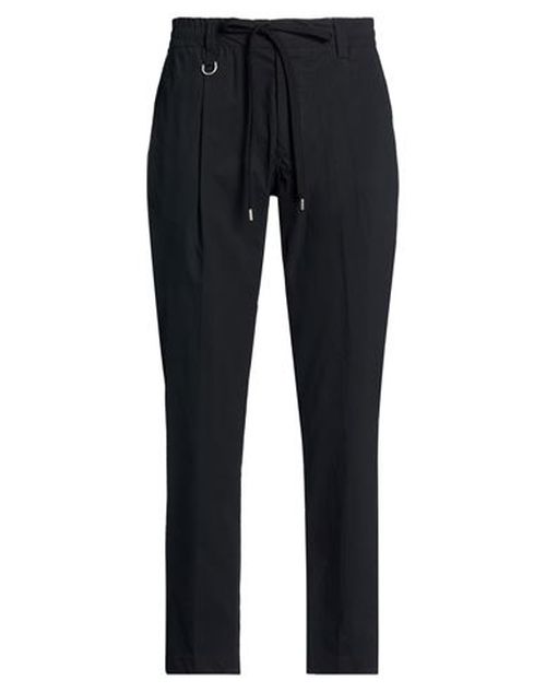Man Pants Black Size 28 Cotton, Elastane