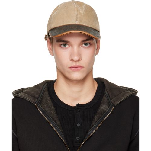Beige Patina Brim Cap