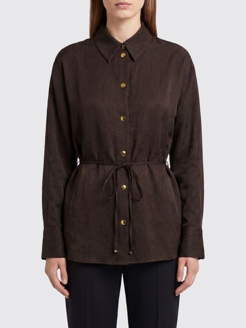 Shirt Woman color Brown