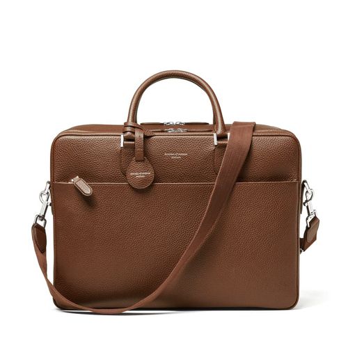 48 Hour Mount Street Travel Bag in Tobacco Pebble