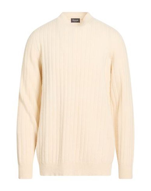 Man Sweater Cream Size 44 Cashmere, Wool