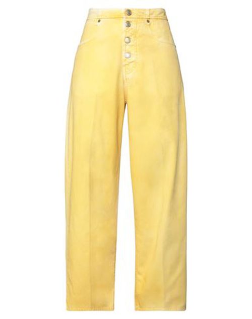 Woman Denim pants Yellow