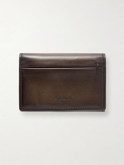 Imbuia Gaspard Venezia Leather Cardholder