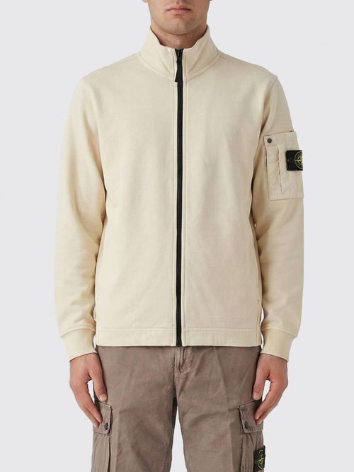 Sweatshirt Men color Ivory