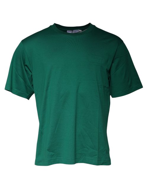 Logo Crew Neck T-Shirt — Green