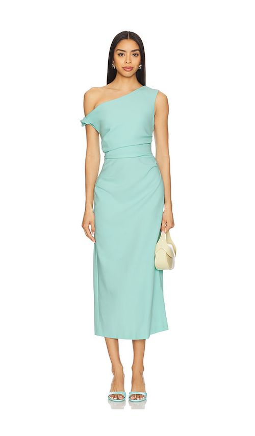 MISHA Gaia Dress in Pale Aqua. XS also in
