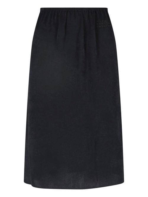 Women's Sculpted Draped Skirt in 100% Polyester