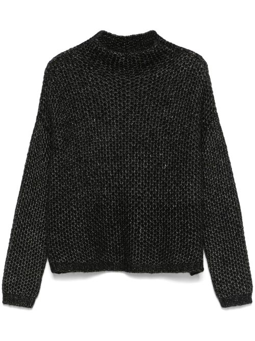 Chunky-knit sweater - Black