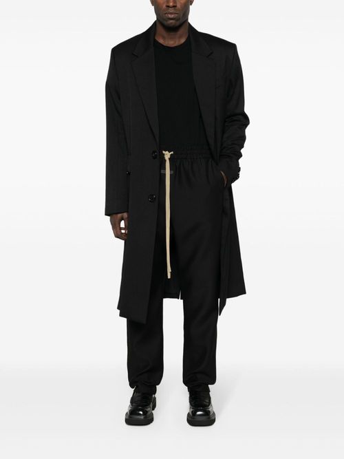 Forum wool-blend trousers - Black