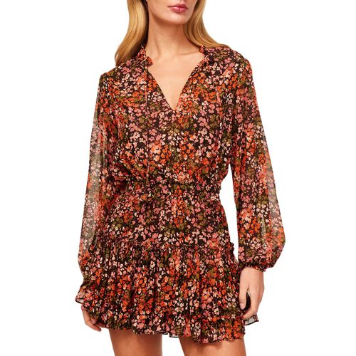 Lorena Mini Dress In Autumn Floral