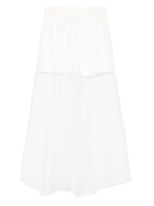 Wide-leg trousers - White